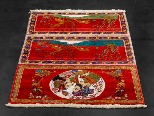 3 Piece Persian Tapestry Wool Set