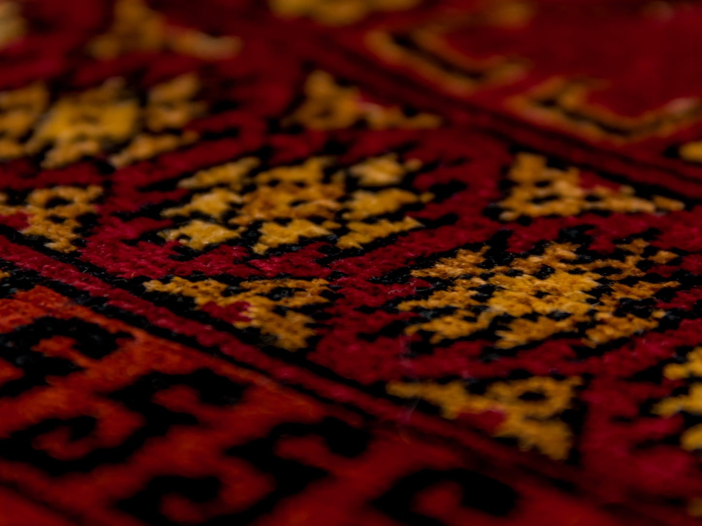 Unique Pure Silk Handmade Persian Baluch Rug