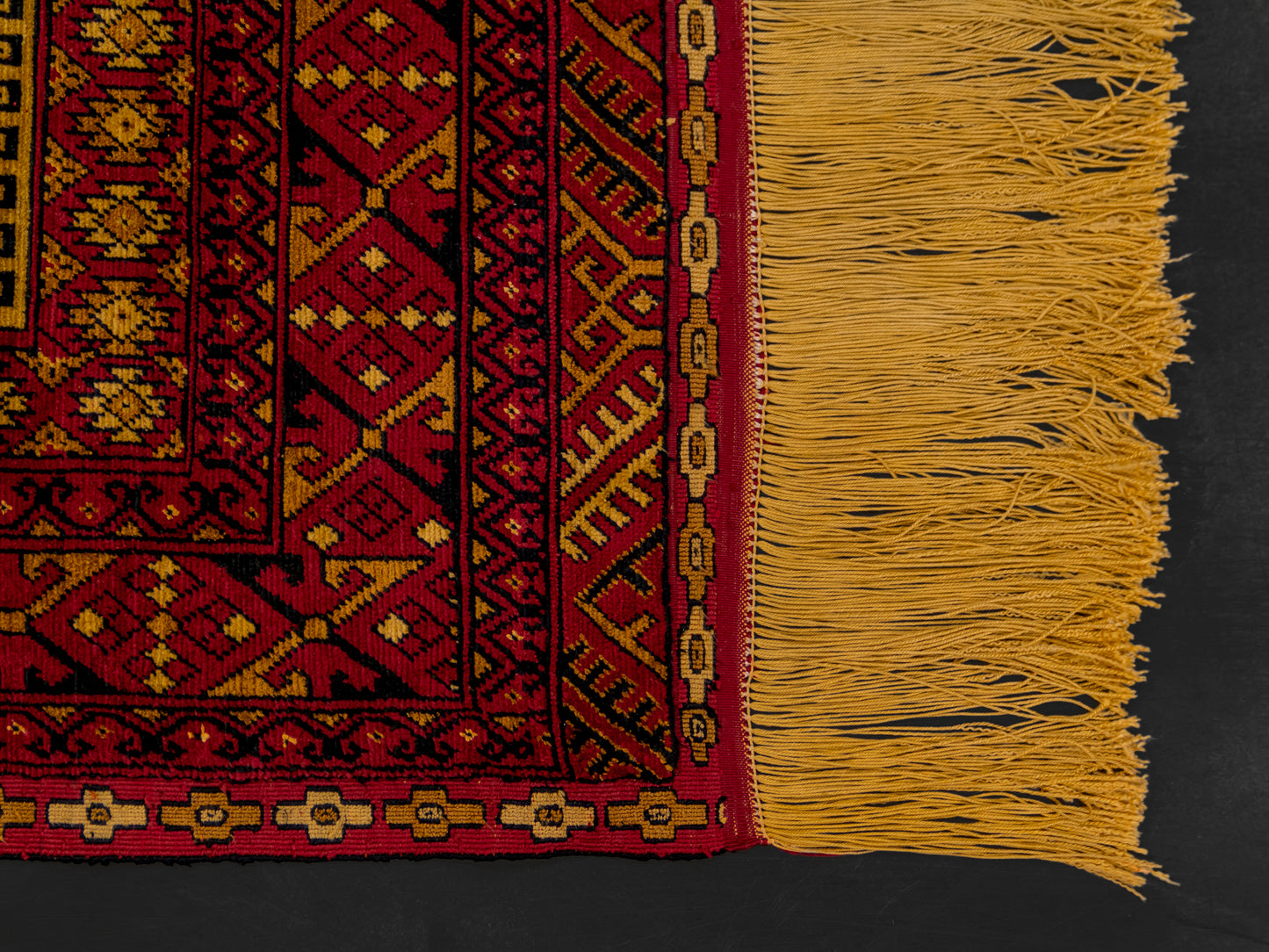 Unique Pure Silk Handmade Persian Baluch Rug