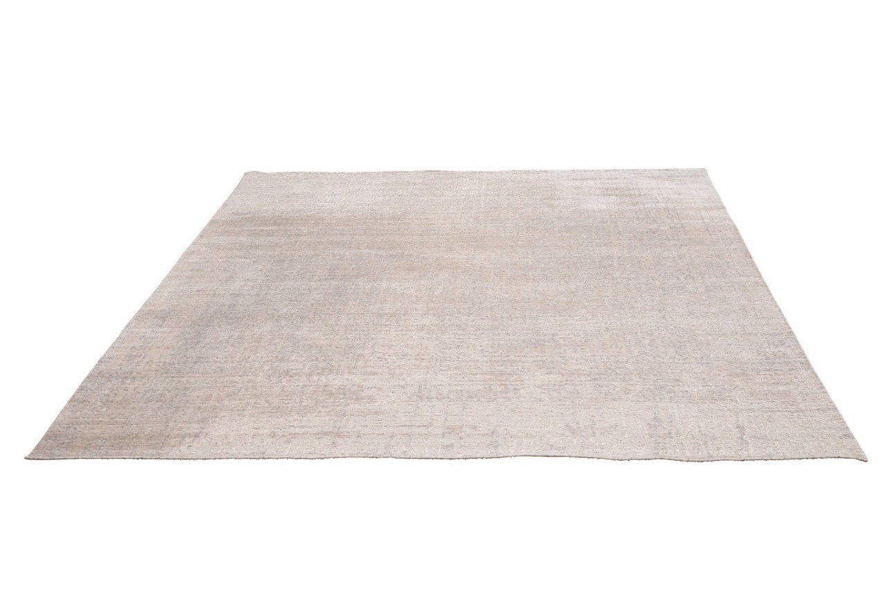 Modern Handmade Indian Bamboo Silk Oversized Rug