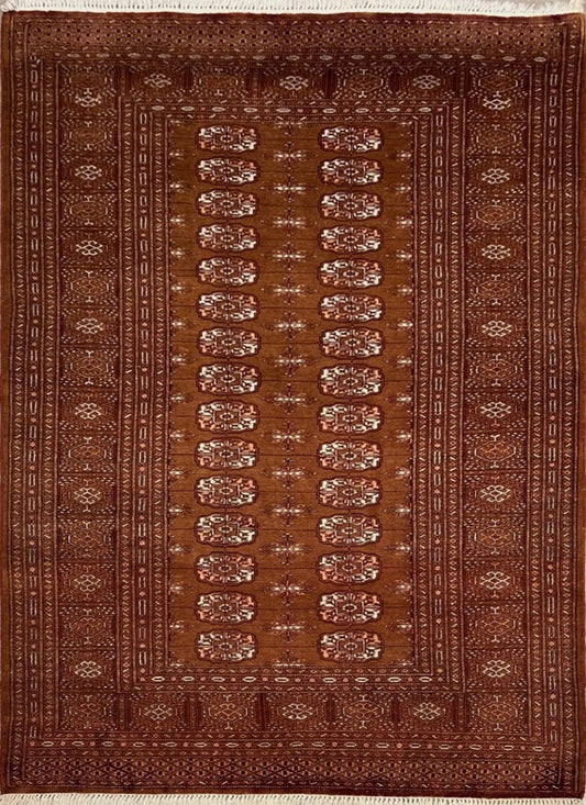 Wool Hand-Knotted Bokhara Rug From Pakistan. featured #7584823673002 