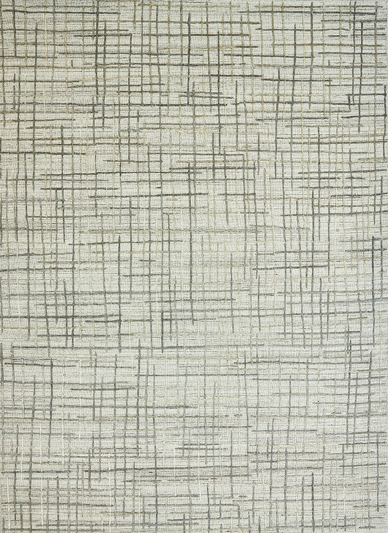 Indian Handmade Modern Abstract Wool Carpet