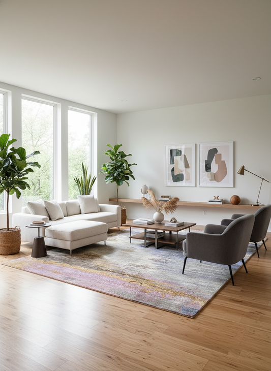 Multi-Color Nepal Model 9x12 Area Rug