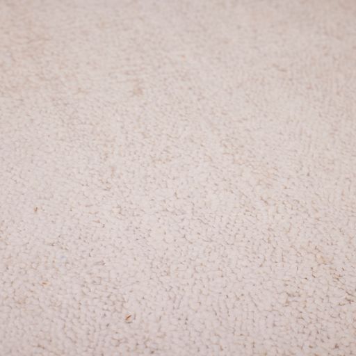 Indian Hand-Loom Ivory Modern Wool Area Rug