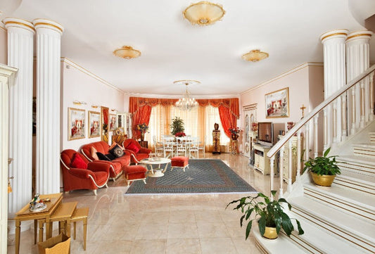 Persian Fine Rug by designer Rashid Farrokhi