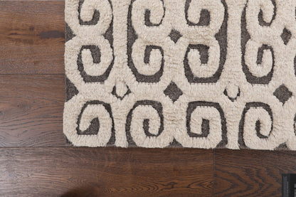 Indian Handmade With A Moroccan Design Modern Rug-id3
