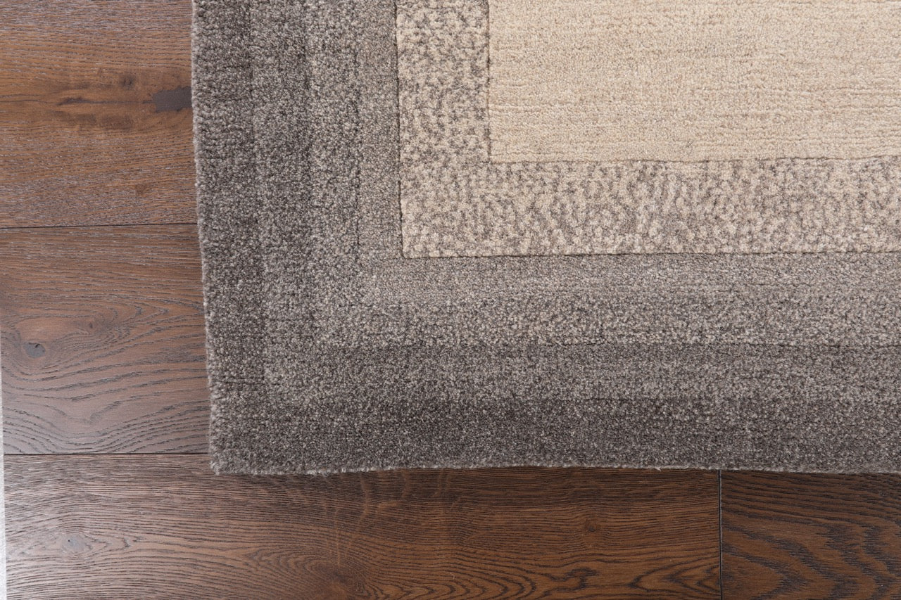 Indian Modern Handmade Wool Area Rug