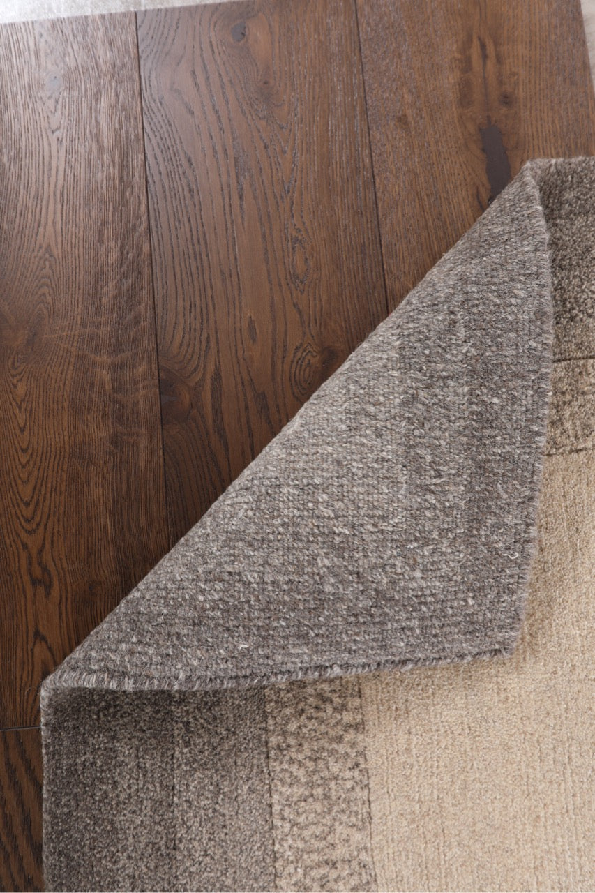 Indian Modern Handmade Wool Area Rug