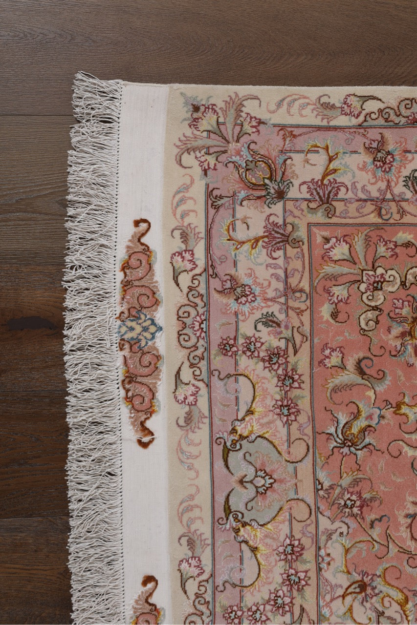 One Of A Kind Fine Persian Oversized Wool Medallion Rug