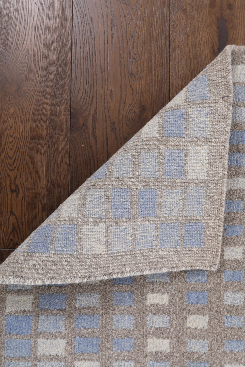 Modern Wool Multicolor Area Rug