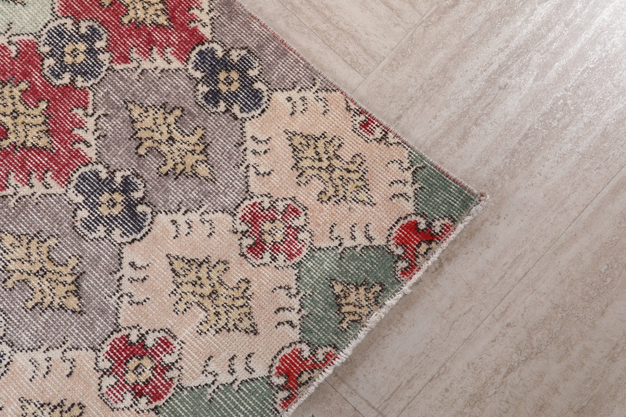 Fine Unique Handmade Wool Runner Carpet