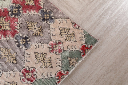Fine Unique Handmade Wool Runner Carpet-id5

