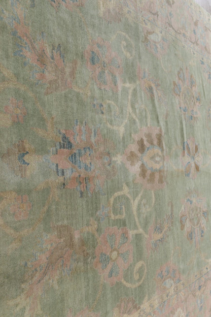 Handmade Fine Egyptian Floral Wool Carpet-id4
