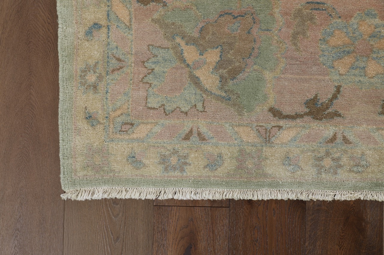 Handmade Fine Egyptian Floral Wool Carpet