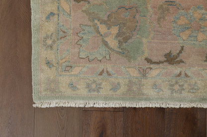 Handmade Fine Egyptian Floral Wool Carpet-id6
