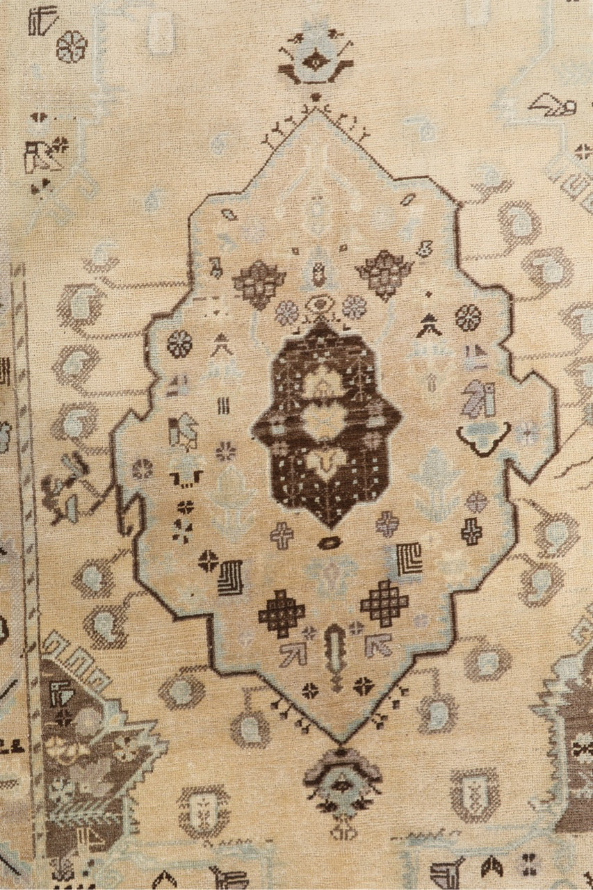 Handmade Vintage Turkish Wool Rug