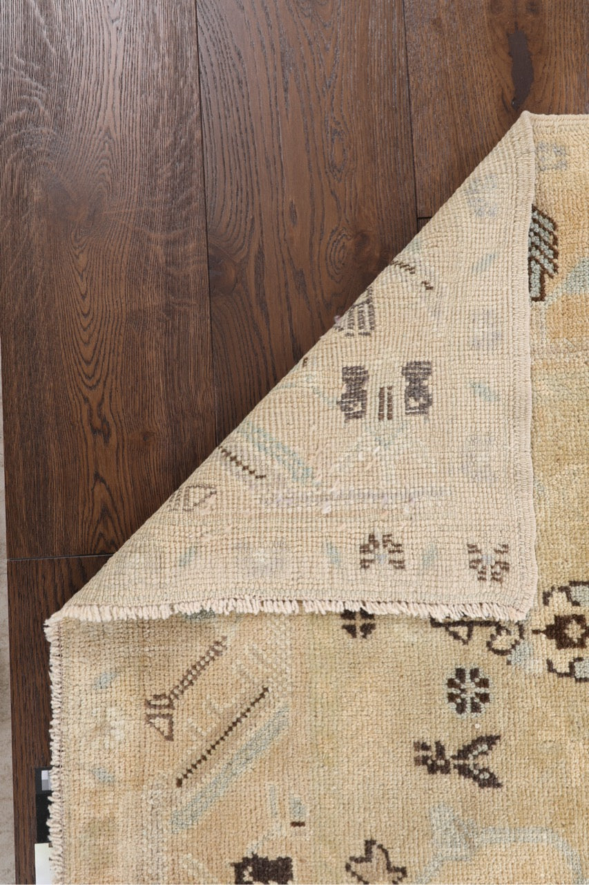 Handmade Vintage Turkish Wool Rug