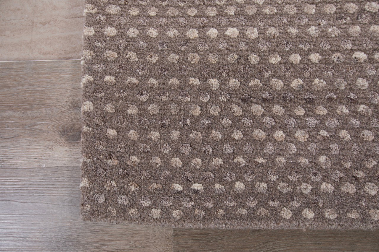 Handmade Wool Multicolor Nepal Area Rug