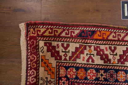Real Armenian Antique Wool Rug-id4
