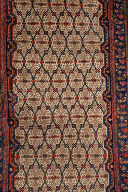 Persian Handmade Mahal Antique Rug-id3
