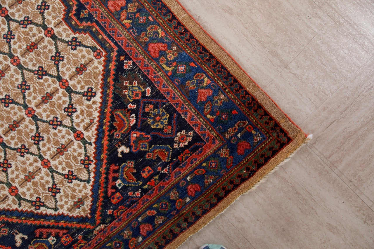 Persian Handmade Mahal Antique Rug