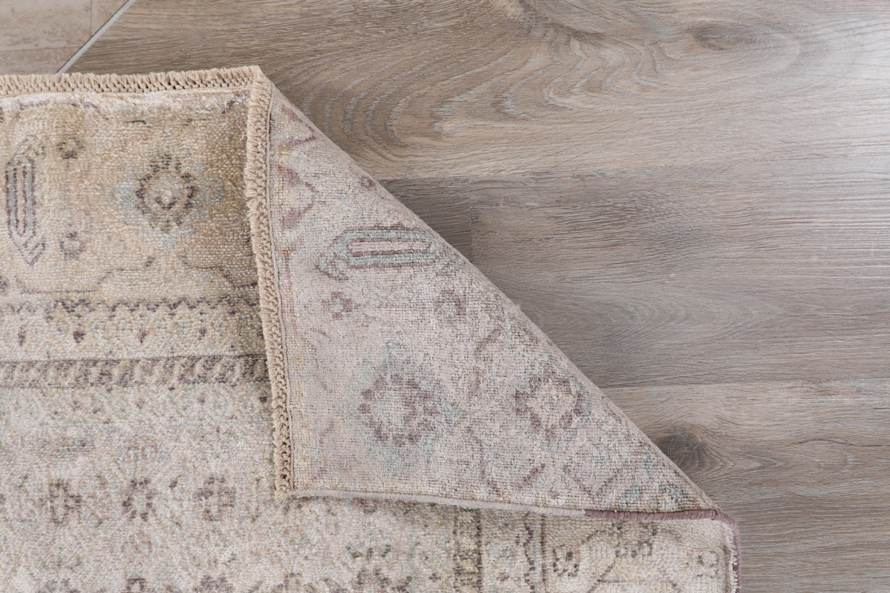 Antique Design Indian  Hand-Knotted Silk Carpet