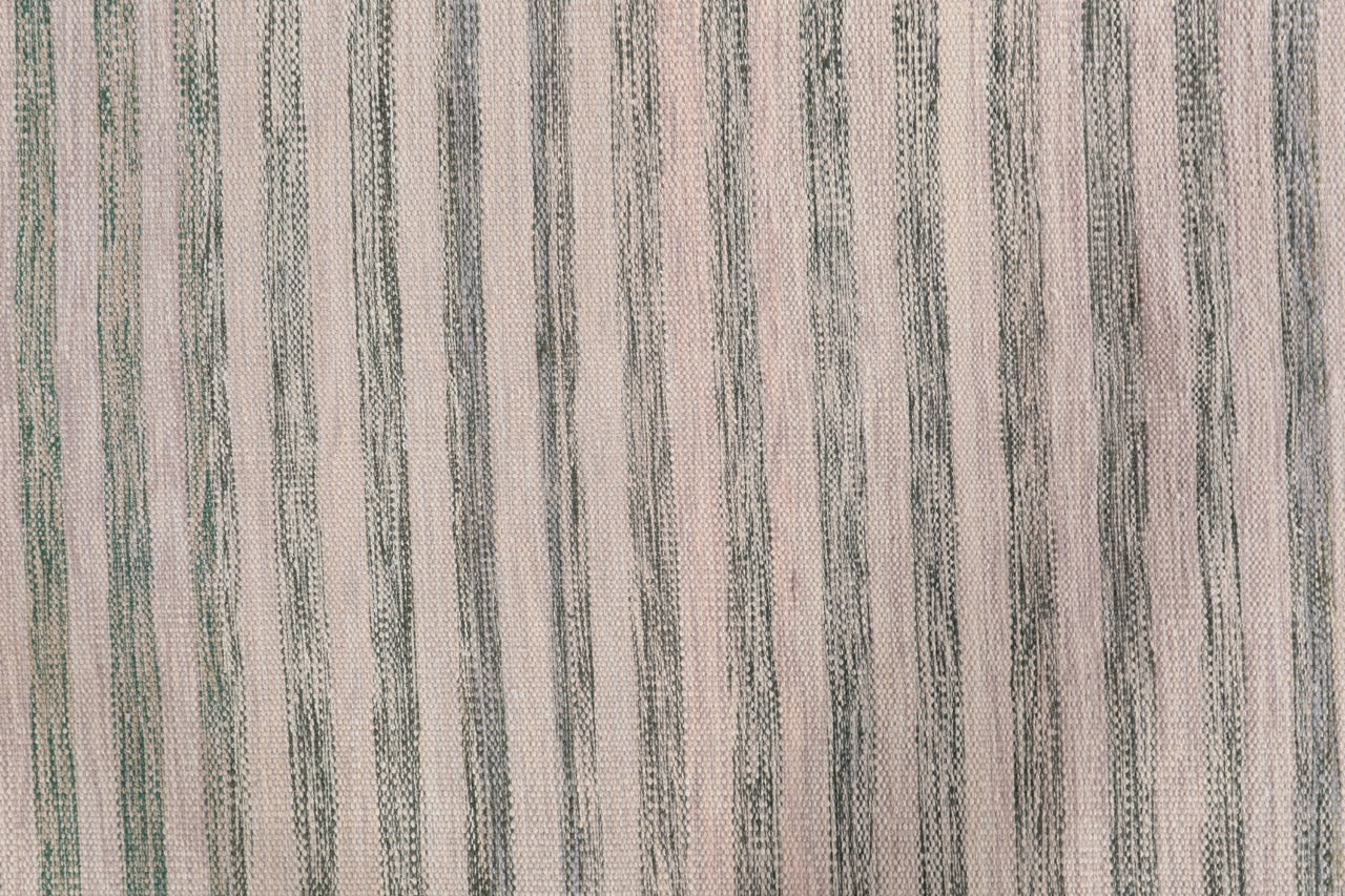 Handmade Modern Striped Multicolor Wool Kilim product image #27637168701610