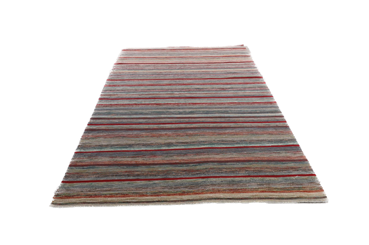 Flat Weave Handmade Modern Multicolor Kilim
