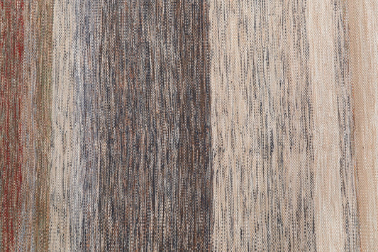 Flat weave Handmade Modern Multicolor Wool kilim