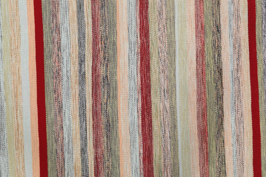 Flat Weave Handmade Modern Multicolor Wool Nepali Kilim