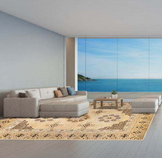 Pakistan Traditional Bamyan Kotan Rug