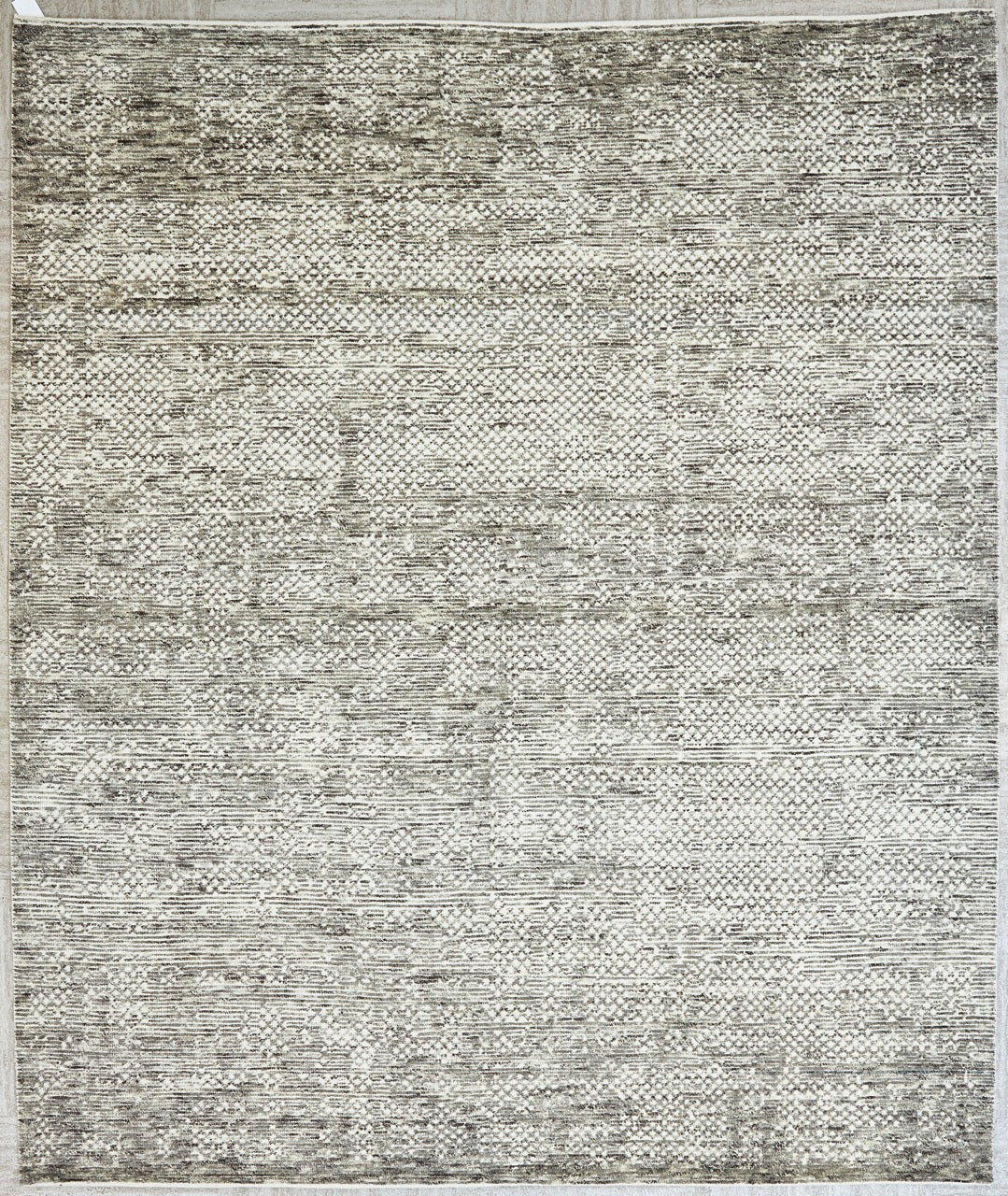 Indian Handmade Wool Modern Area Rug