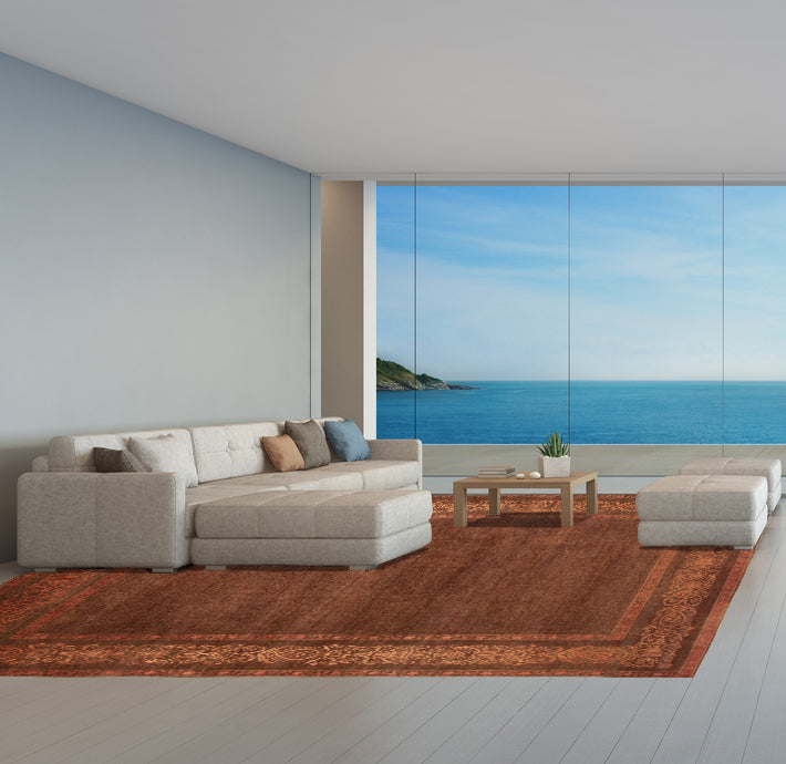 Modern Handmade Indian Carpet