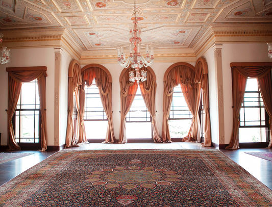 Ardabil Shaykh Safi  Kashmir  Pure Silk Carpet