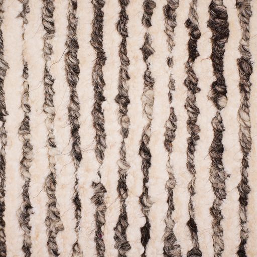Indian Handmade Loopcut Modern Area Rug