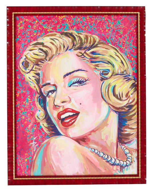 627 - Marilyn Monroe Framed Wall Portrait
