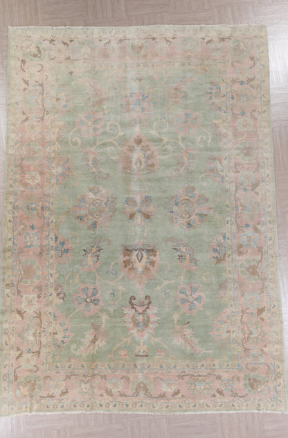 Handmade Fine Egyptian Floral Wool Carpet-id2
