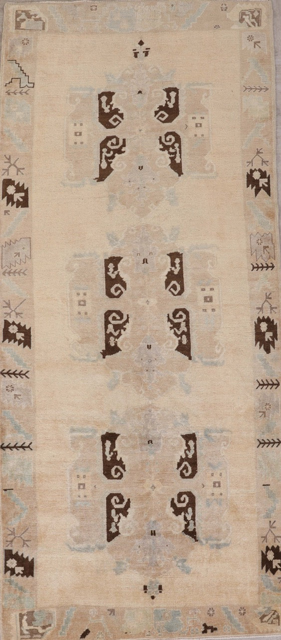 Turkish Fine Unique Handmade Traditional Wool Runner