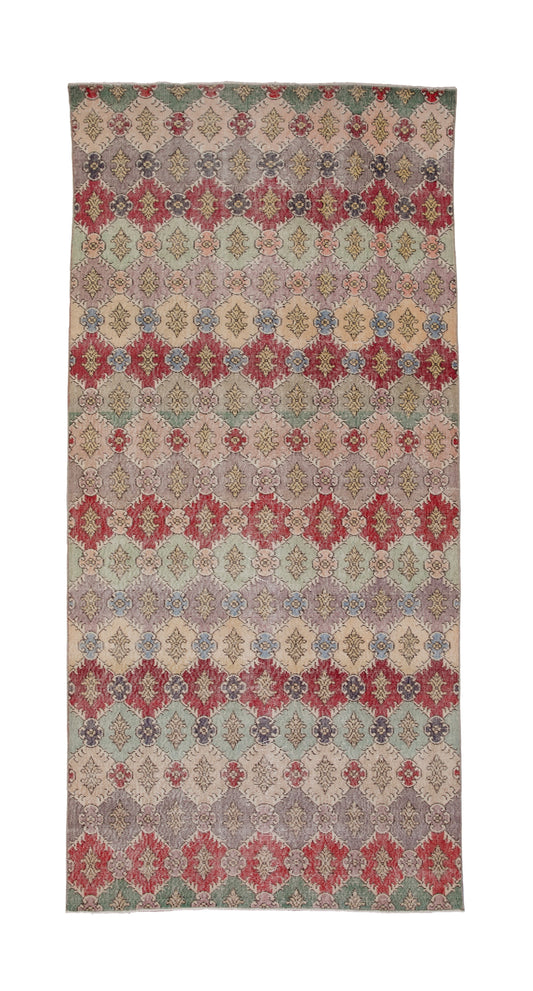 Fine Unique Handmade Wool Runner Carpet