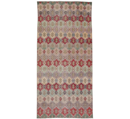 Fine Unique Handmade Wool Runner Carpet-id1
