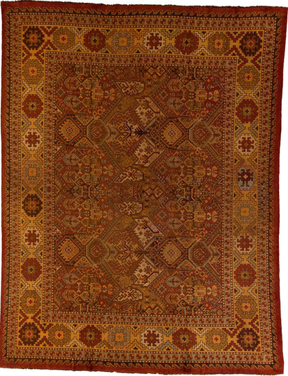 One Of A Kind Antique Wool Area Rug-id1
