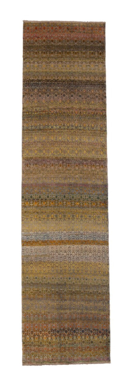 Modern Transitional Indian Silk Runner