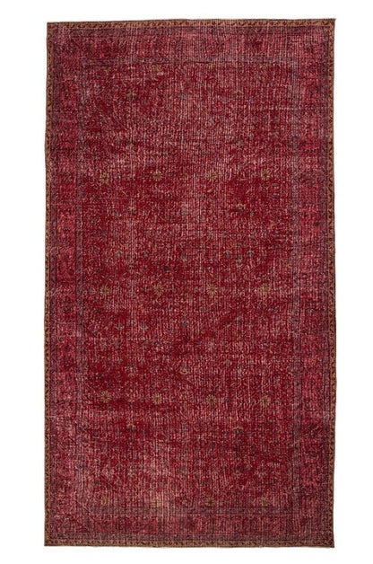 Vintage Wool Handmade Turkish Red Carpet-id2
