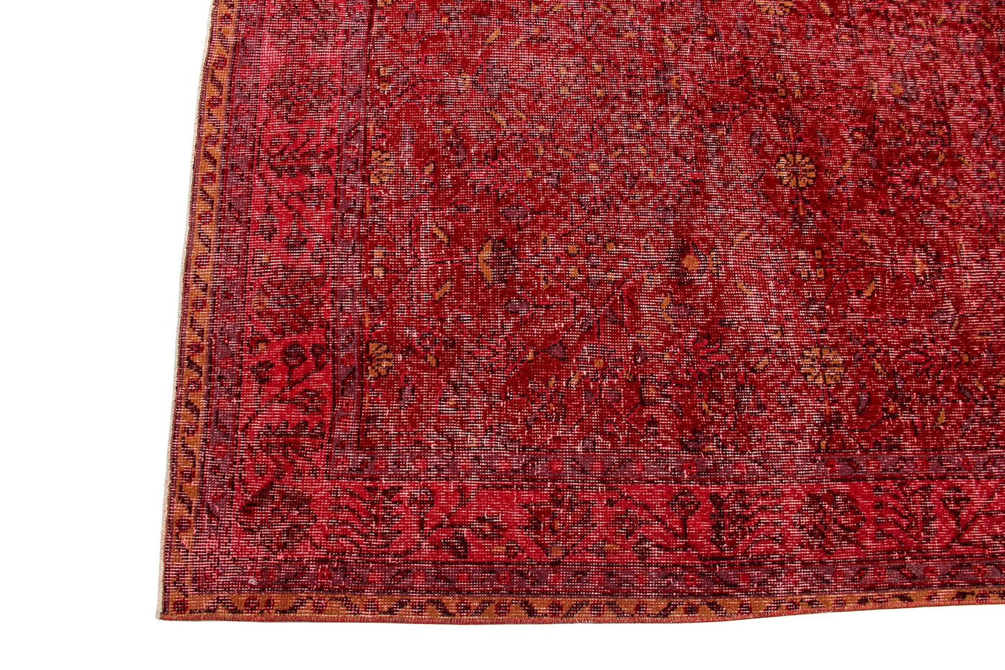 Vintage Wool Handmade Turkish Red Carpet product image #27556268834986