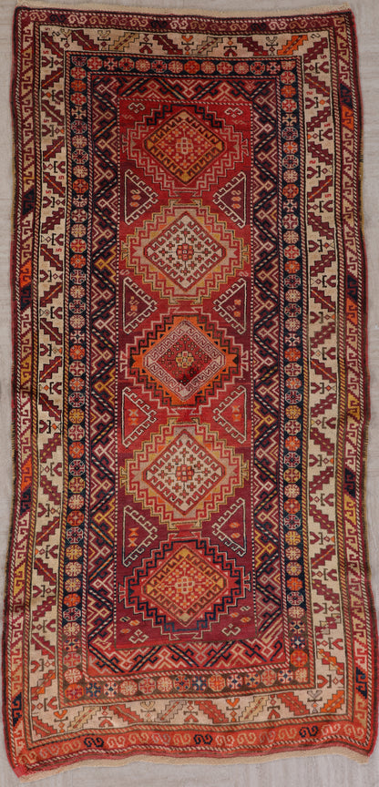 Real Armenian Antique Wool Rug-id2
