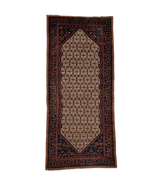 Persian Handmade Mahal Antique Rug featured #7077650170026 