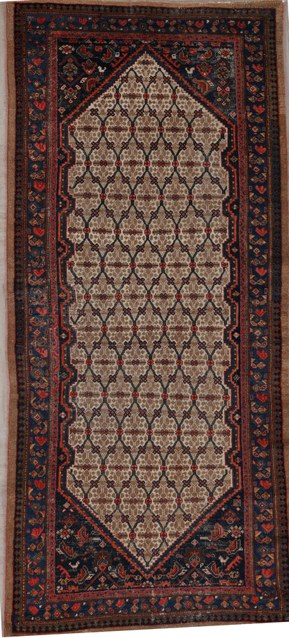 Persian Handmade Mahal Antique Rug