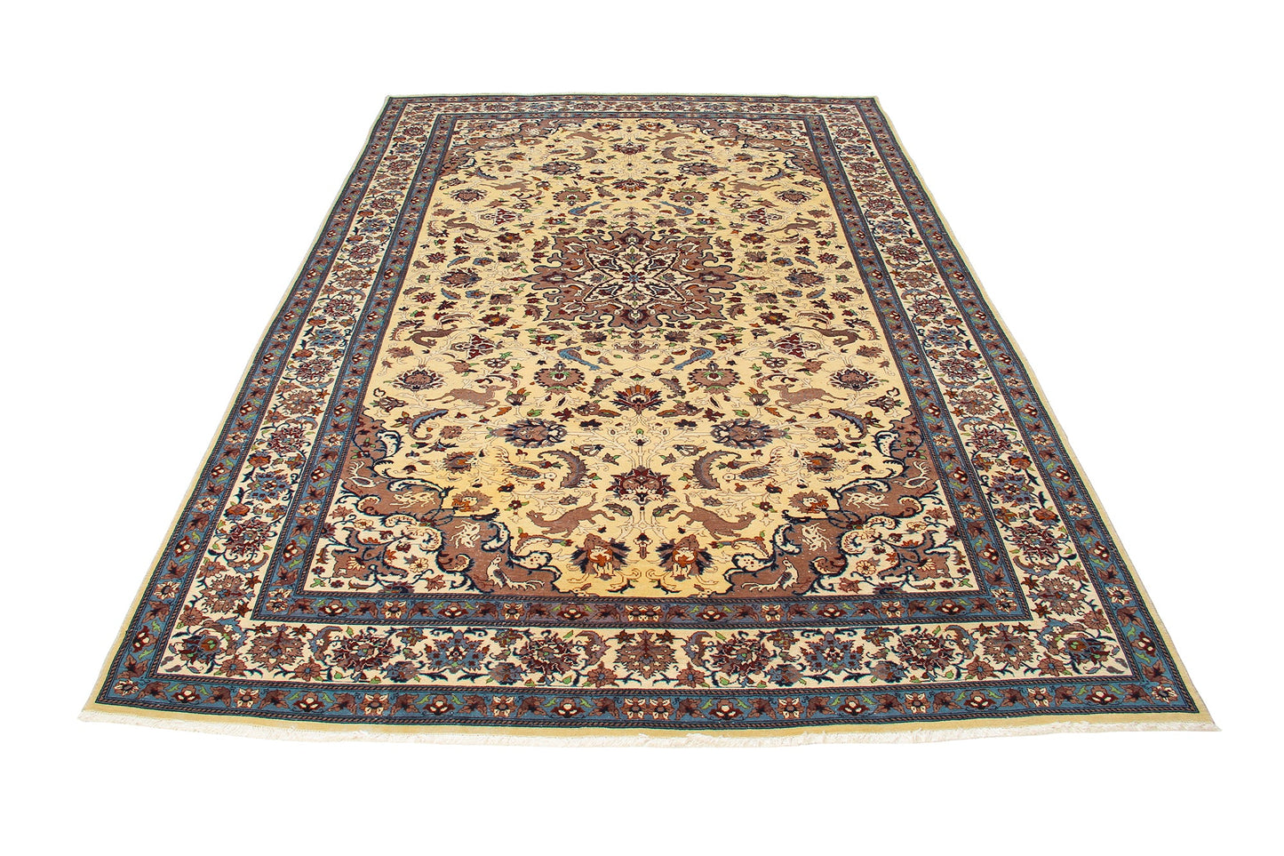 Persian Traditional Wool Hand-Knotted Nain Wool Area Rug product image #27556240818346