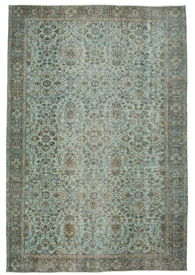 Handmade Turkish Vintage Wool Carpet Traditional Floral  Design product image #27556195565738
