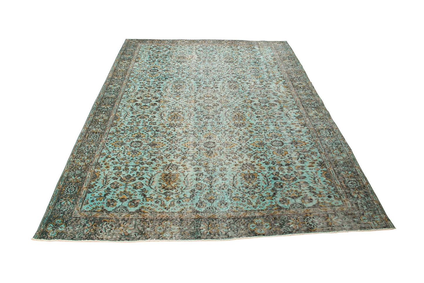 Handmade Turkish Vintage Wool Carpet Traditional Floral  Design product image #27556195696810